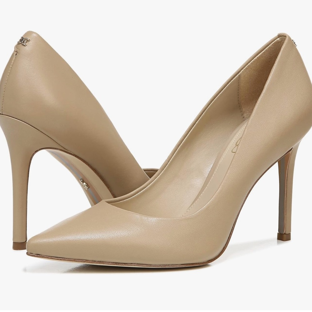 Sam Edelman Leather Heels - tan | size 7